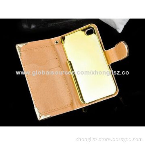 New Style Diamond Premium PU Leather Cases for iPhone 6, Many Colors for Choices